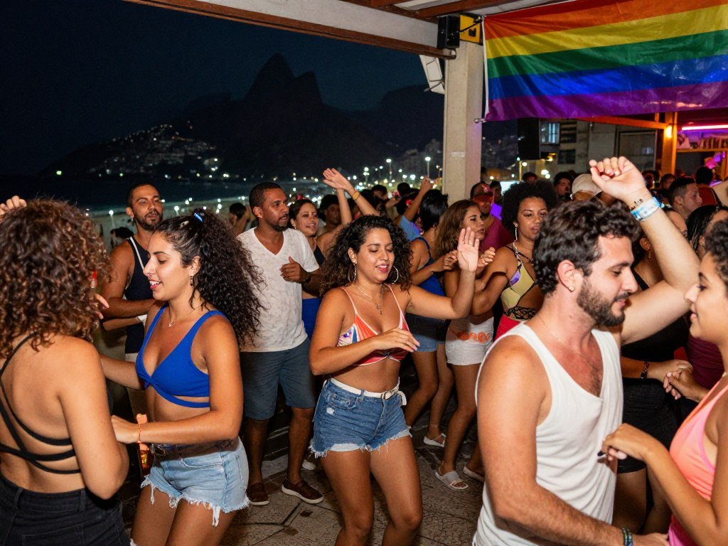 Vida noturna vibrante e segura em bar LGBT-friendly no Rio de Janeiro Vida noturna vibrante e segura em bar LGBT-friendly no Rio de Janeiro